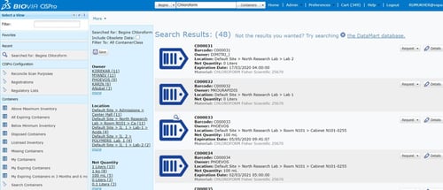 BIOVIA Inventory