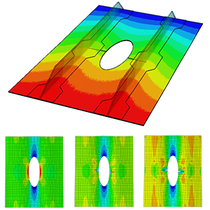 abaqus-tutorial-Modelling-ply-failure-with-X-FEM