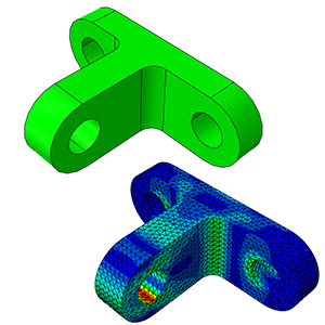 Abaqus Tutorial 1 (Basic): Simple Bracket