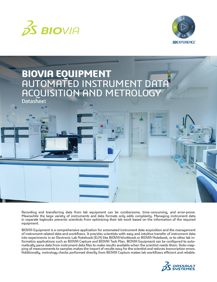 BIOVIA-Equipment-Management