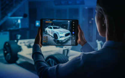 Visual of a sleek car interface highlighting innovative software solutions for future automotive technology Visual of a sleek car interface highlighting innovative software solutions for future automotive technology
